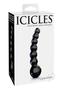 Icicles No 66 Beaded Anal Probe 4.75in - Black