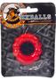 Oxballs Atomic Jock `the 6 Pack` Sport Cock Ring - Red