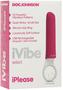 Ivibe Select Iplease Usb Magnetic Silicone Mini Vibrator Waterproof 5.25in - Pink
